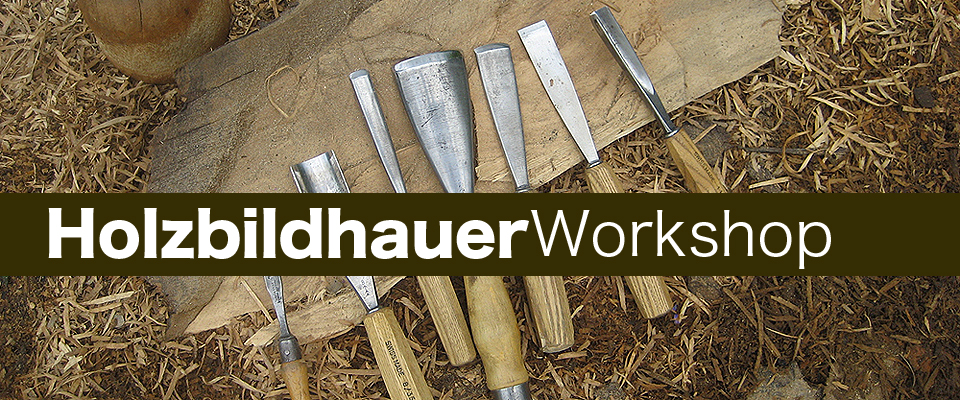 Holzbildhauerei im Workshop – Arbeiten mit Holz und Bildhauereisen