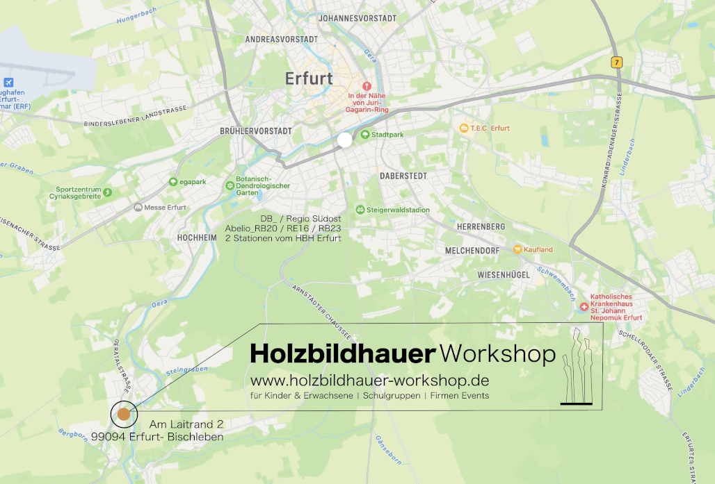 Holzbildhauer-Workshop – Schnitzen lernen in Erfurt
